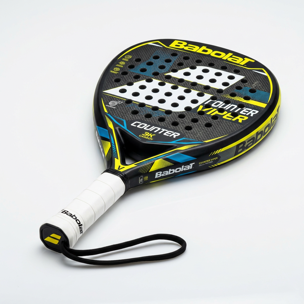 Babolat Counter Viper 2.6 Padelbat med grønt design til kontrol og præcisionsspillere